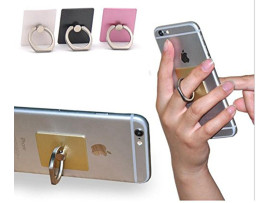 Mobile Finger Grip Ring Stand Holder for Apple, iPhone, iPad